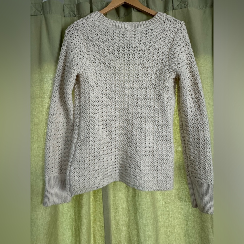 Vintage Old Navy Caridgan with Silk Ribbon - Picture 2 of 2